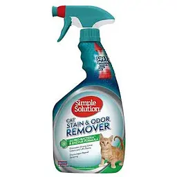 Засіб для видалення запахів і плям від котів Simple Solution Cat Stain & Odor Remover 945 мл