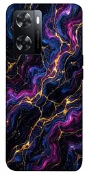 TPU чохол Demsky Purple space marble для Oppo A57s