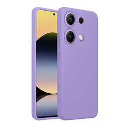 Чохол MAKE Xiaomi Redmi Note 14S Silicone Purple - мініатюра 3