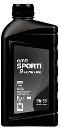Моторна олива ELF SPORTI 9 LONG LIFE 5W-30 1л (10-1 SP9 LL)