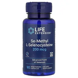Амінокислота Se-Methyl L-Selenocysteine ​​200 mcg, 90 вегакапсул Life Extension vit0004022