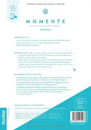Momente A2.2 Arbeitsbuch plus interaktive Version - мініатюра 2