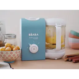 Пароварка-блендер Beaba Babycook Express Blue (916303) - мініатюра 24