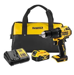 Дриль-шурупокрут акумуляторний DeWalt з АКБ та ЗП DCD709M1