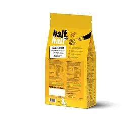 Корм сухий HalfHalf для дорослих котів із яловичиною 2 кг - мініатюра 2
