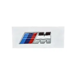 Емблема напис M для BMW хром 70х27 мм пластик (на скотчі)