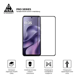 Скло захисне Armorstandart Pro Motorola G17 4G / G17 Power 4G (ARM91051) - мініатюра 2