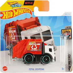 Базова машинка Hot Wheels HW Metro Total Disposal червона (5785)