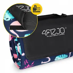 Килимок для пікніка та кемпінгу 4FIZJO 200 x 200 см складний (P-5905973405683) - мініатюра 4
