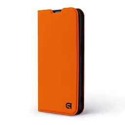Чехол-книжка для Apple iPhone 17 Pro, OneFold Case, оранжевый, из экокожи (PU) и TPU, с магнитом, с подставкой и отделением для карт, трансформируется в подставку, противоударный, защита всего корпуса, ArmorStandart (ARM88739) - мініатюра 2
