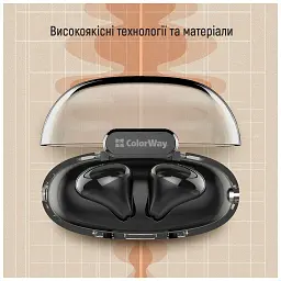 Навушники ColorWay Slim TWS-2 Earbuds Black (CW-TWS2BK) - мініатюра 12