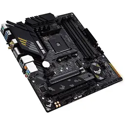 Материнська плата Asus TUF Gaming AM4 (B550) B550M-PLUS WIFI II, B550, 4xDDR4, CrossFire, Int.Video(CPU), 4xSATA3, 2xM.2, 1xPCI-E 16x 4.0, 1xPCI-E 16x 3.0, 1xPCI-E 1x 3.0, ALC S1200A, RTL8125B, WiFi 6, Bluetooth 5.2, 8xUSB3.2/6xUSB2.0, HDMI/DP, MicroATX - мініатюра 4