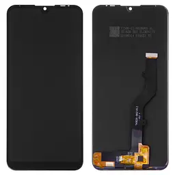 Дисплей для ZTE Blade V10 Vita, чорний, без рамки, Original (PRC), V1010t