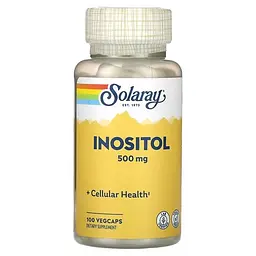Инозитол (B-8) Inositol 500 mg 100 капсул Solaray vit0005895