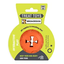 Іграшка для собак Bronzedog SMART мотиваційна М'яч 7 х 9 см - мініатюра 2