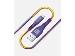 Кабель Luxe Cube USB to USB micro Kevlar 1.2m Rainbow (8886668686259)