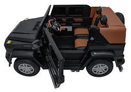 Дитячий електромобіль Mercedes Benz Maybach G650, з регулюванням сидінь, чорний - мініатюра 7