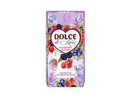 Чай пакетований чорний фруктовий та трав'яний DOLCE DE LUXE 2 г "Wildberry Dessert" (конверт) 25 пакетиків
