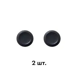 Накладки на стіки для геймпадів Semi Joystick Replacement Caps Xbox One/Xbox S/Xbox X, 2 шт - Black - мініатюра 4
