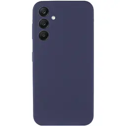 Чохол Silicone Cover Ummi Lakshmi Full Camera (AA) для Samsung Galaxy S25+ Синій / Midnight Blue - мініатюра 2
