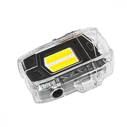 Акумуляторний LED ліхтарик D48-1 із запальничкою чорний - мініатюра 3