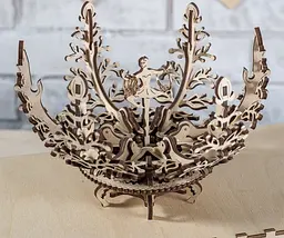 Механічний 3D Пазл Ukrainian Gears Механічна квітка, 101 елемент (70019) - мініатюра 6