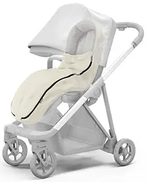 Теплий конверт-накидка Thule Stroller Footmuff Soft Beige (TH 11200327) - мініатюра 2