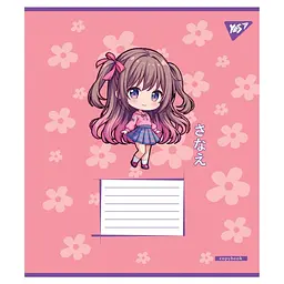 Набір зошитів Yes Anime girls А5, 18 аркушів 25 шт. (767990) - мініатюра 3