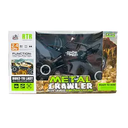 Автомобіль OFF-ROAD CRAWLER з р/к - WHERE THE TRAIL ENDS (матов.чорн., акум. 7.2V, мет.корпус, 1:14) Sulong Toys SL-121RHMBl - мініатюра 3