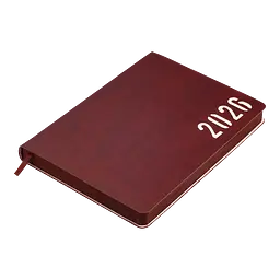 Щоденник датований Buromax Mind 2026 A5 штучна шкіра коричневий (BM.21152-25) - мініатюра 2