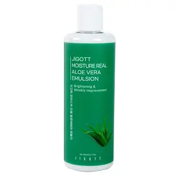 Эмульсия для лица Jigott Moisture Real Aloe Vera Emulsion Алоэ, 300 мл