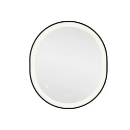 Дзеркало Qtap Gemini 800x700 з LED-підсвічуванням Touch, з антизапотіванням, з димером температури кольору (3000-6500K) Reverse QT2578R8072B - мініатюра 5