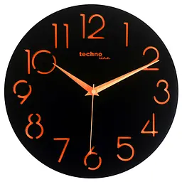 Годинник настінний Technoline WT7230 Black (WT7230), Чорний