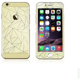 Захисне скло iPhone 5 f/b Prizma 3D Gold