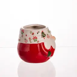 Новорічна порцелянова чашка Merry Cristmas Yiwu CR-1-13 - мініатюра 4