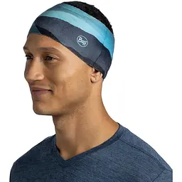 Пов'язка на голову Buff Thermonet Headband Синій - мініатюра 3