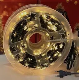 Гірлянда Роса нитка 500 LED, довжина 50 м з пультом, зелений, теплий XPRO (47724-717_377) - мініатюра 9