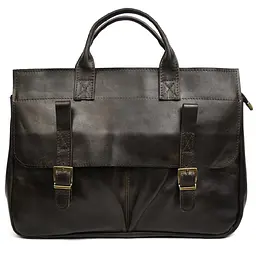 Чоловіча шкіряна сумка для документів TARWA 27×41×9 см sum0028421 - мініатюра 3