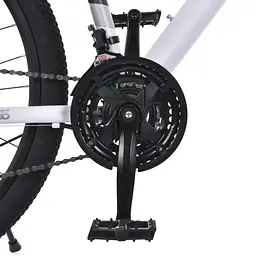 Велосипед SKD75 MTB 2605-2, 26 дюймів, сталева рама 16 Sunrun 24SP білий - мініатюра 3