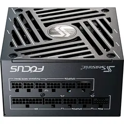 Блок живлення Seasonic 1000 Вт Focus GX ATX 3.1, Black, модульний, 80+ Gold, Active PFC, 13.5 см FDB, 3xMolex / 8xSATA / 2xSATA 3.3V / 1x16-pin / 3x6+2-pin / 2x4+4-pin / 20+4-pin, захист OPP/OVP/UVP/OCP/OTP/SCP (FOCUS-GX-1000-ATX31) - мініатюра 2