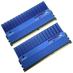 Оперативна пам'ять Kingston DDR3 (4GBx2) 1600Mhz CL9 KHX1600C9D3T1K2/8G Intel® XMP Б/В