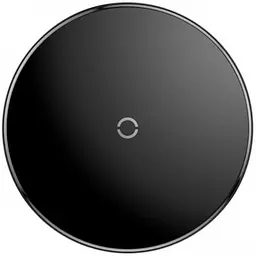 Бездротовий зарядний пристрій Baseus Simple Wireless Charger CCALL-JK01 Black - мініатюра 2