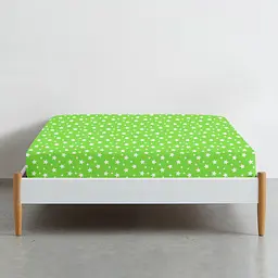 Простирадло Cosas на резинці 100х200 starfall lime, зелений (StarFall_Lime_100x200x20) - мініатюра 2