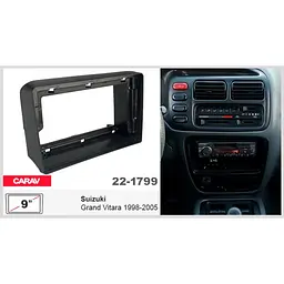Перехідна рамка Suzuki Grand Vitara Carav 22-1799 - мініатюра 6