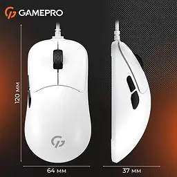 Миша GamePro GM690W White [126084] - мініатюра 12