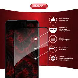 Скло захисне Intaleo Full Glue Xiaomi 13T Pro Black (1283126582622) - мініатюра 3