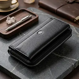 Гаманець шкіряний жіночий ST Leather 19292 чорний