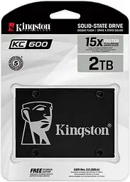 SSD накопичувач Kingston KC600 2TB (SKC600/2048G) [81586] - мініатюра 5