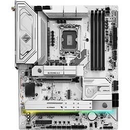 Материнська плата AsRock Z890 STEEL LEGEND WIFI (Z890 STEEL LEGEND WIFI) (Socket 1851, Intel Z890, ATX) - мініатюра 2