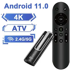 Transpeed M98 Y9 4/64Gb Amlogic S905Y4 Смарт ТВ стік Android ATV 4K HDR (M98 Y9 4/64Gb) - мініатюра 2
